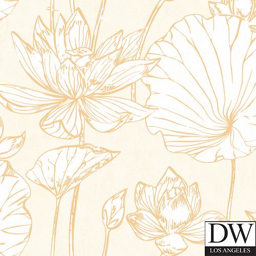 Rishiri Island Tropical Lilly | Architectural Wallcoverings