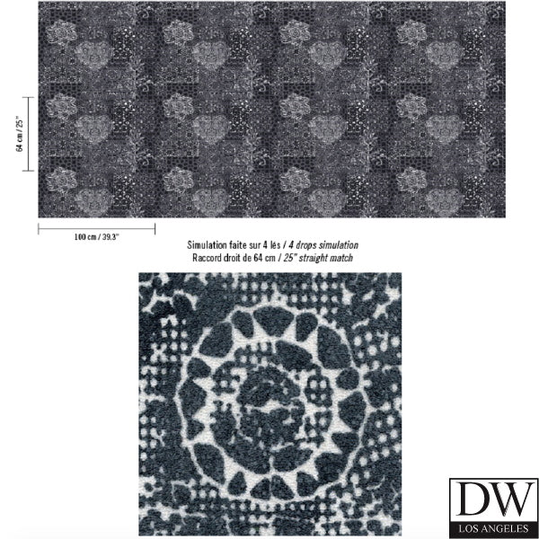 Glamglass Galore - Glass Beaded Wallcovering