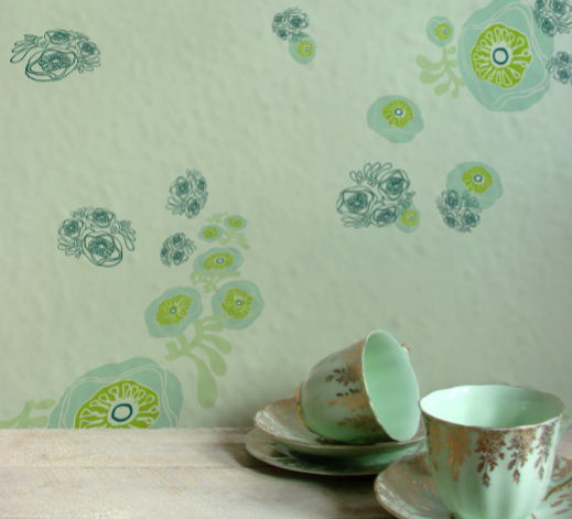 Butterfly Valley Architectural Wallcovering