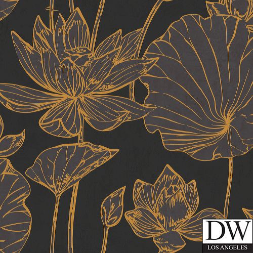 Rebun Island Lattice Trellis Wallpaper