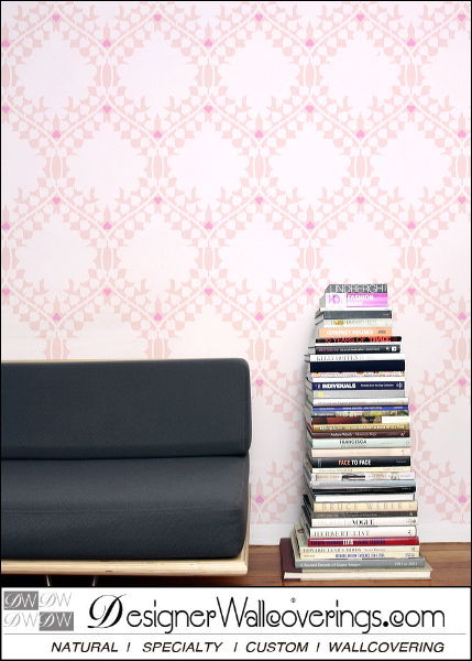 Spring Damask with Leaf