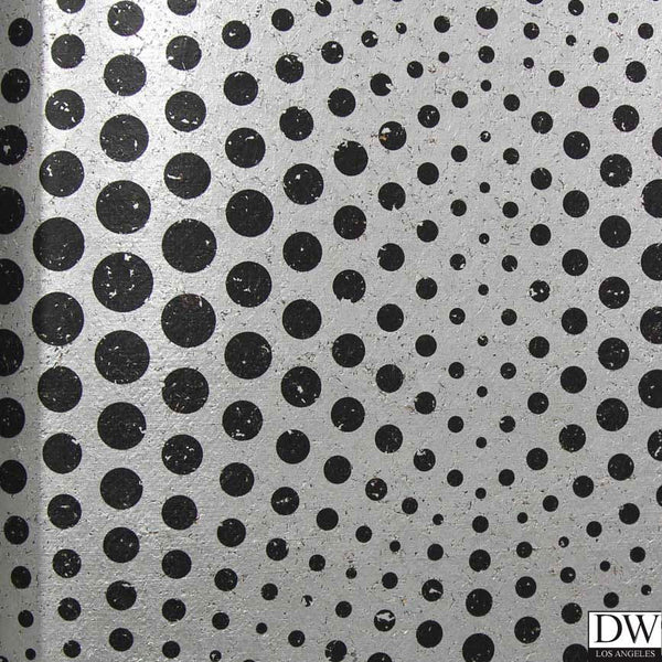 Bella Prato Metallic Modern Dots on Cork Wallpaper | Phillipe Romano