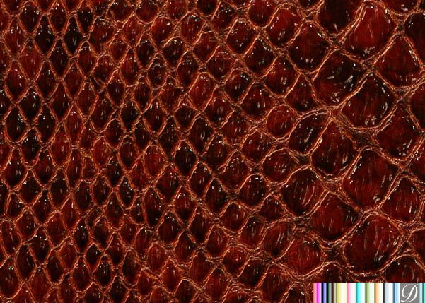 Birmingham - Faux Snake Skin Upholstery