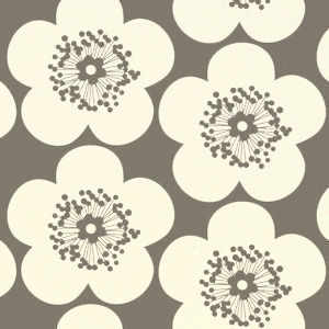 Pop Floral Taupe