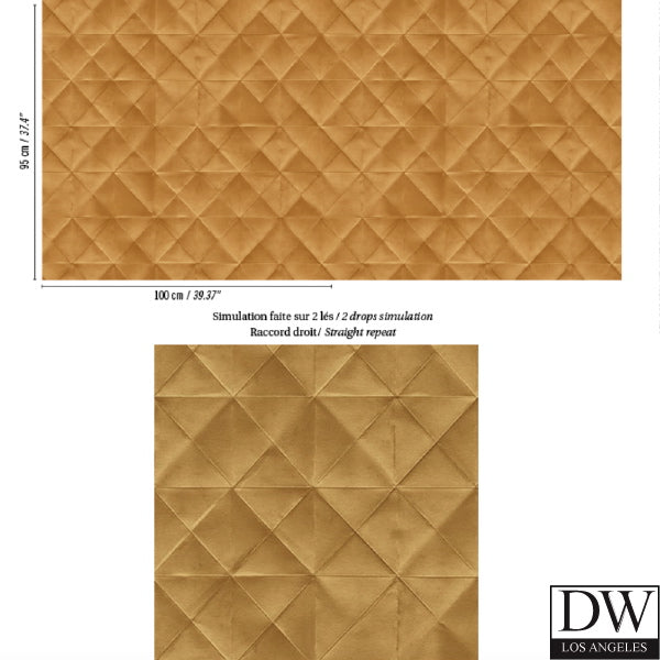 Origami Glam - Folded WallPaper