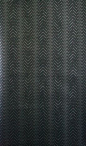 Feather Pearl Stripe Wallpaper