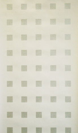 Silver Glitter Square Wallpaper Print