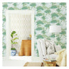 Copy of Heron and Sprig - Light Blue - Designer Wallcoverings and Fabrics