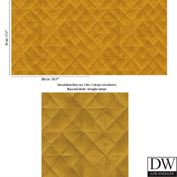 Origami Glam - Folded WallPaper
