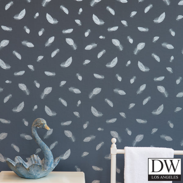 Free Falling Leaves Wallcovering - 4