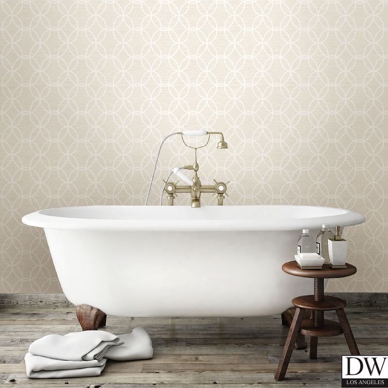 Network Beige Links Wallpaper