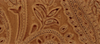Prive������ - Paisley Faux Leather  - Acorn