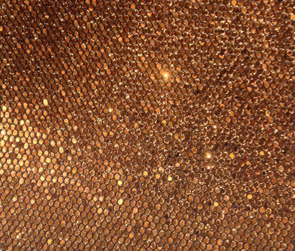 Hollywood Sequin - Bronze | Glitter Walls