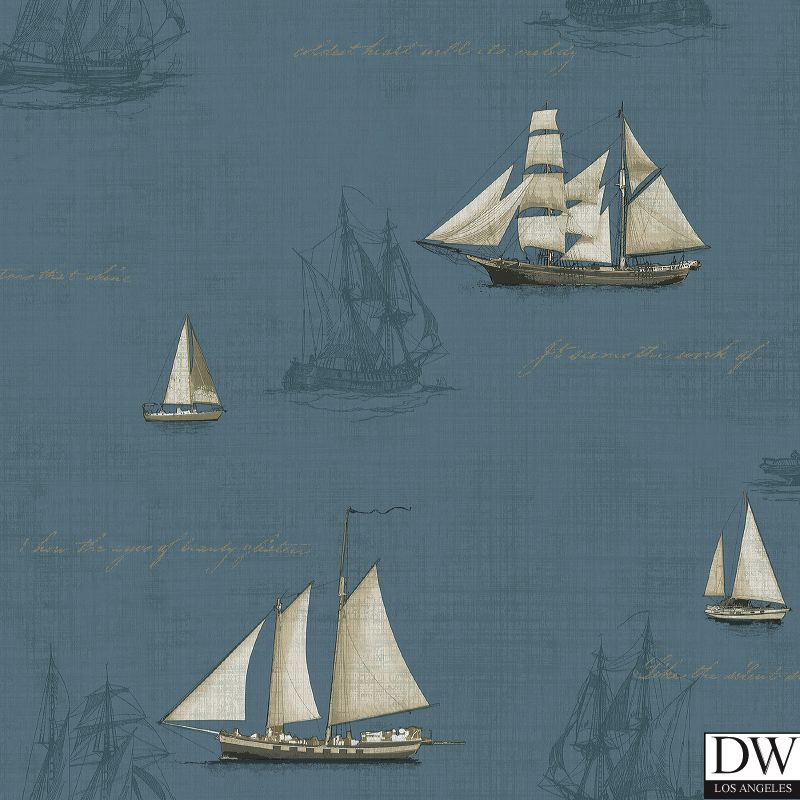Andrew Blue Ships Wallpaper
