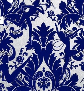 Cartera��������� Walls by Luxotica��������� Flock Velvet Wallpaper
