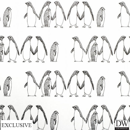 Penguine Party Wallcovering