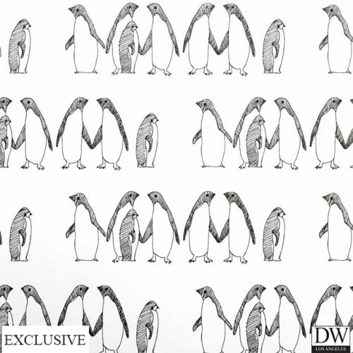 Penguine Party Wallpaper