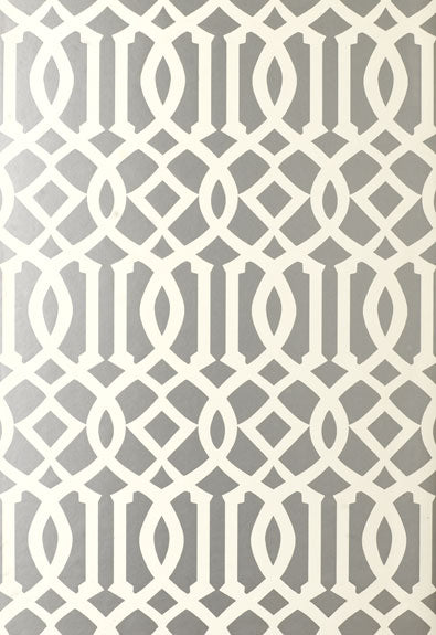 Regal Trellis - A Sophisticated Lattice/Trellis Wallpaper Screen