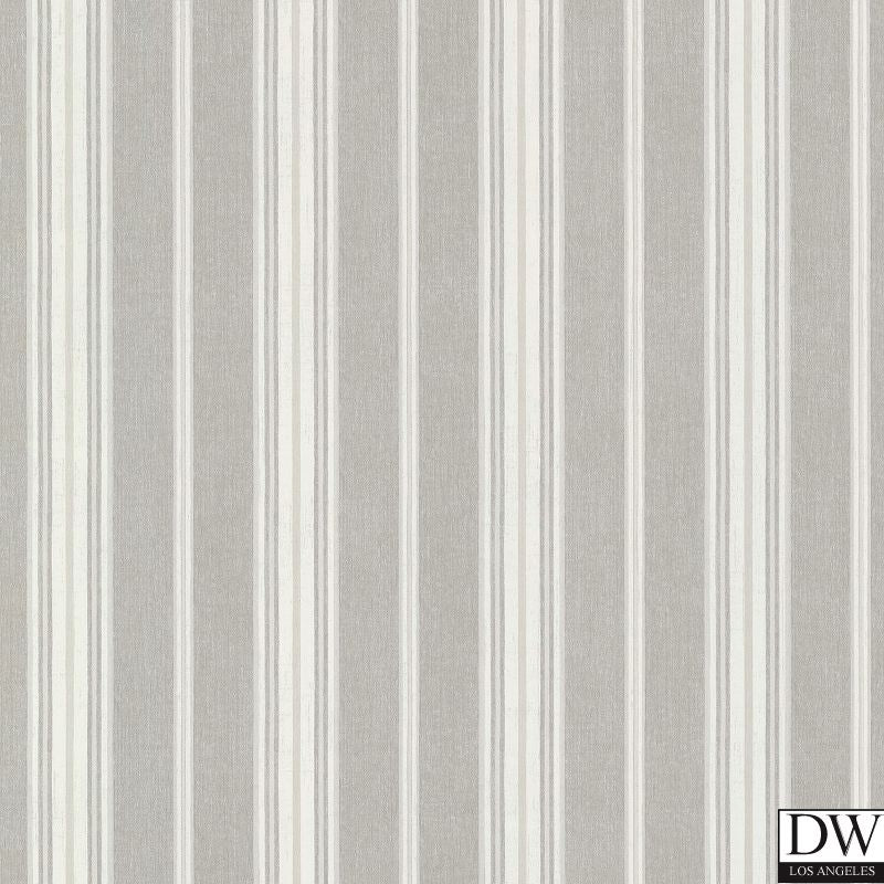 Jonesport Grey Cabin Stripe Wallpaper