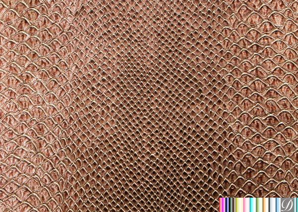 Stirling Lizard Animal Metallic Upholstery Vinyl