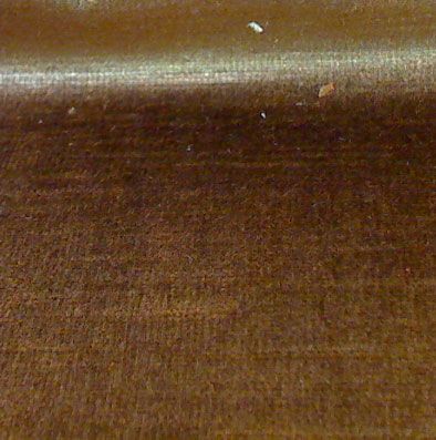 Classic Aged Velvet Fabric - Deep Brown