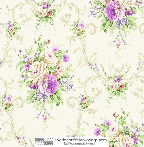 Edgemont Flower Wallcovering