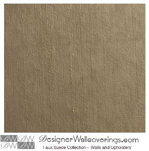 Raked Faux Suede