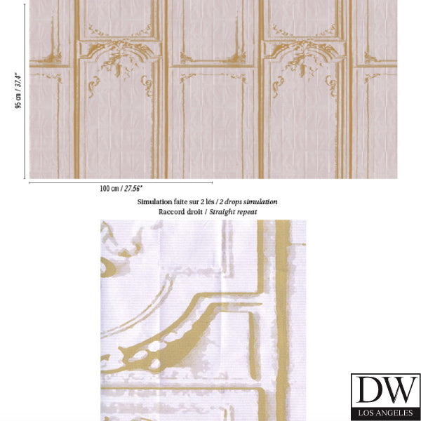 Georgio Glam Pleated Panel