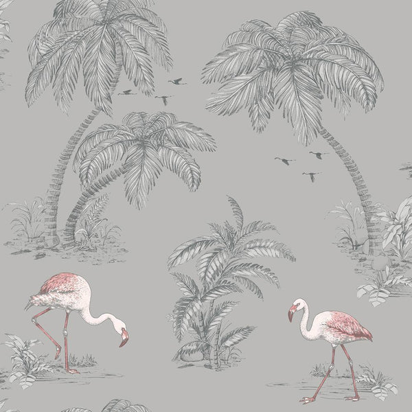 Flattering Flamingo Grey | Traditional Whimsy