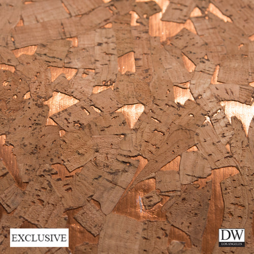 Saitama Natural Cork Natural and Bronze Metallic | Phillipe Romano