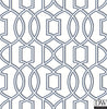 Quantum Blue Trellis Wallpaper