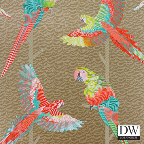 Tropicana Bird Paradise Wallcovering