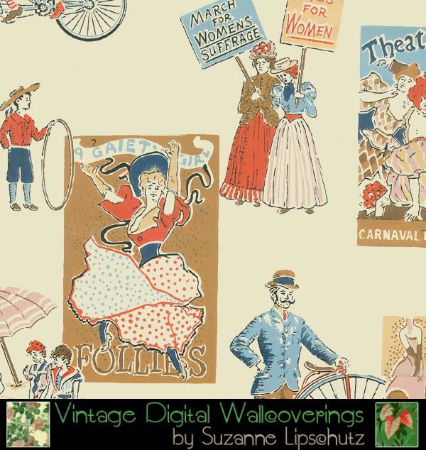 Women's Suffrage Wallcovering
