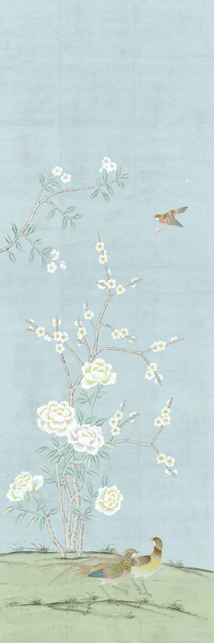 Et Cie The Rockefeller Blue Wall Mural Panel #4