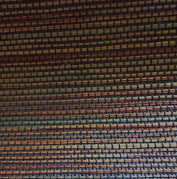 Balihala Horizontal Grass Cloth - Multi Color