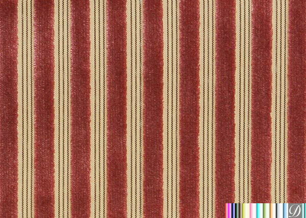 Stamford Chenille Stripe Fabric