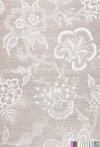 Floral Sisal on Grass