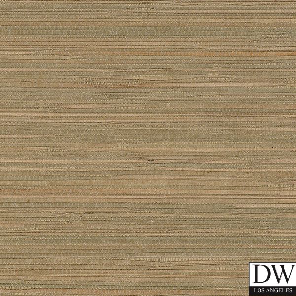 Sicily Metallic Wash Grasscloth Horizontal Weave Gold | Phillipe Romano