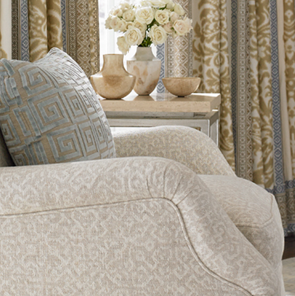 Lee Jofa as seen in Veranda -  Suzanne Kasler