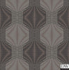 Optic Brown Geometric Wallpaper