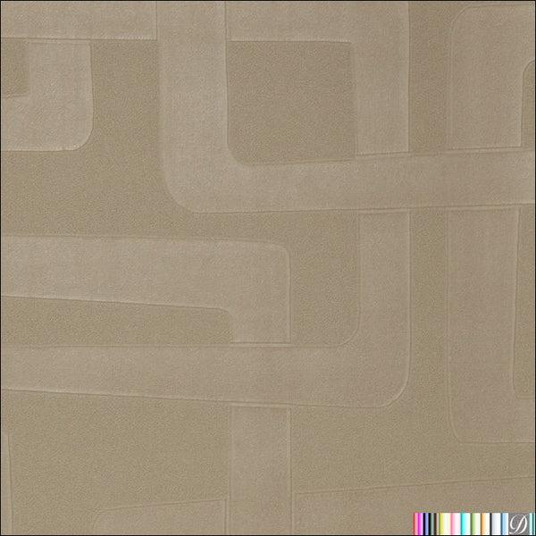 Carved Squares Wallcovering