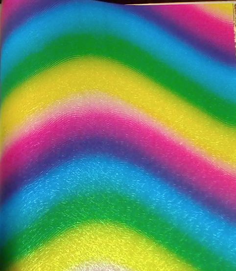 Rainbow Swirls - Residential Wallpaper Print