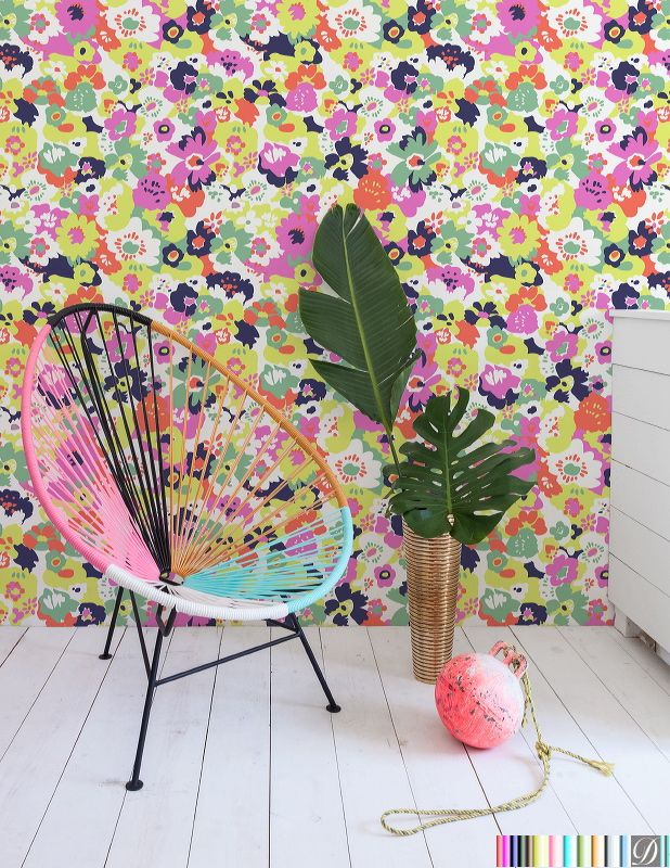 Wild Flower Wallpaper by Aimee Wilder