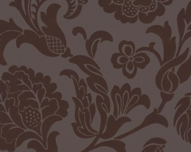 Retro Velvet Flocked Wallpapers