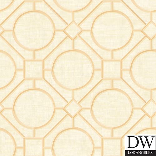 Rebun Island Lattice Trellis Wallpaper