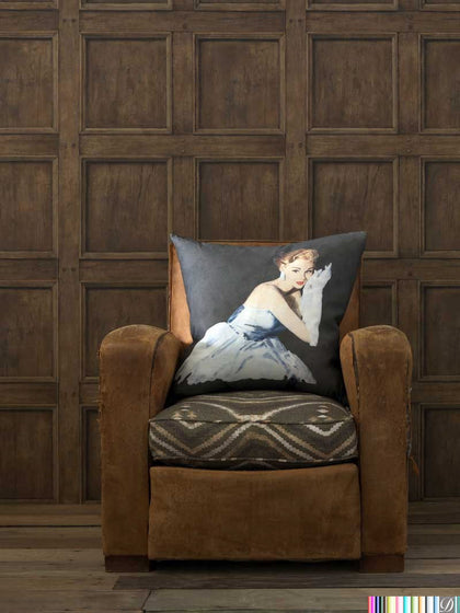 Lacrosse Coffered Wood Panel Wallcovering - Oak