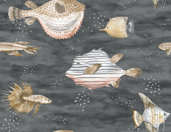 Oceanna - Charcoal | Daisy Bennett