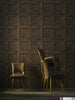 Lacrosse Coffered Wood Panel Wallpaper - Oak