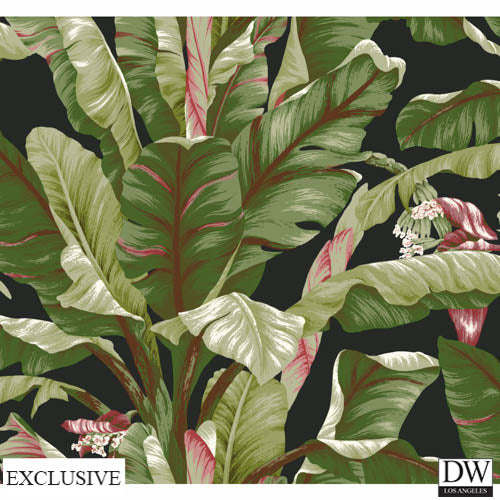 Ono Island Banana Leaf Wallcovering