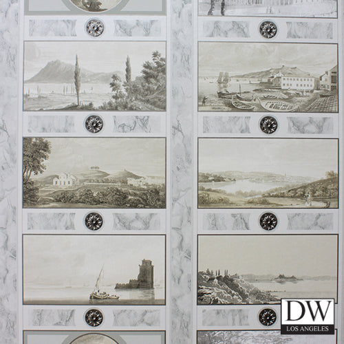 Leonardo's Landscape Wallcoverings | British Walls